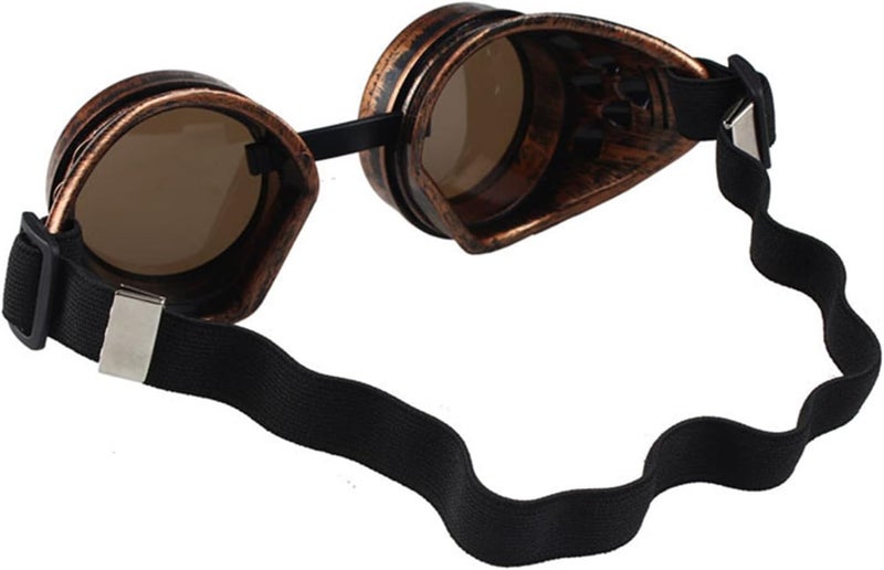 DDlife New Sell Vintage Steampunk Goggles Glasses Mad Scientist Goggles for Cosplay Costumes - Image 3
